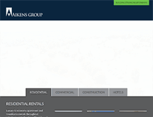 Tablet Screenshot of aikensgroup.com